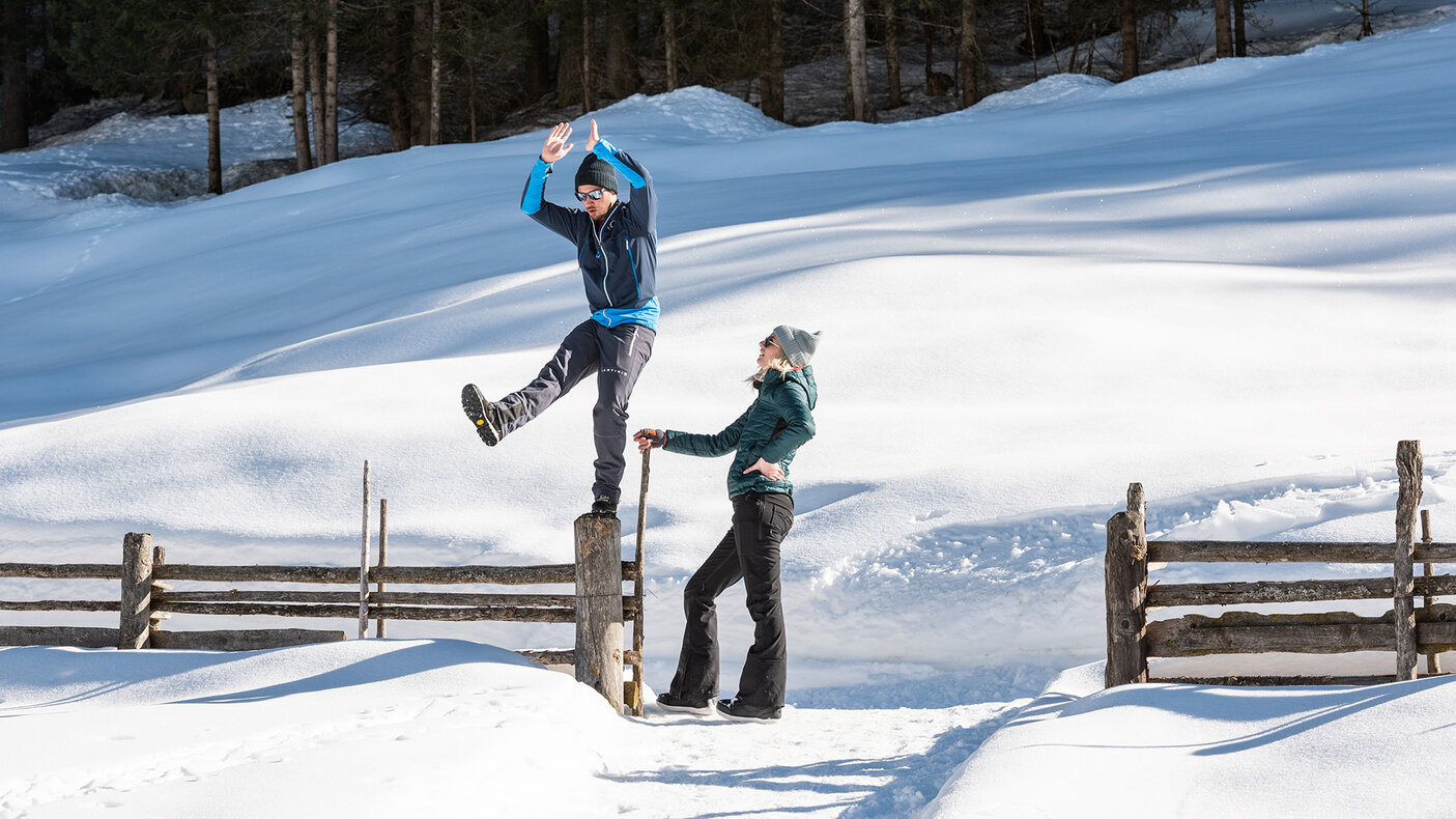 winterwandern winterwanderwege schnee hintertux