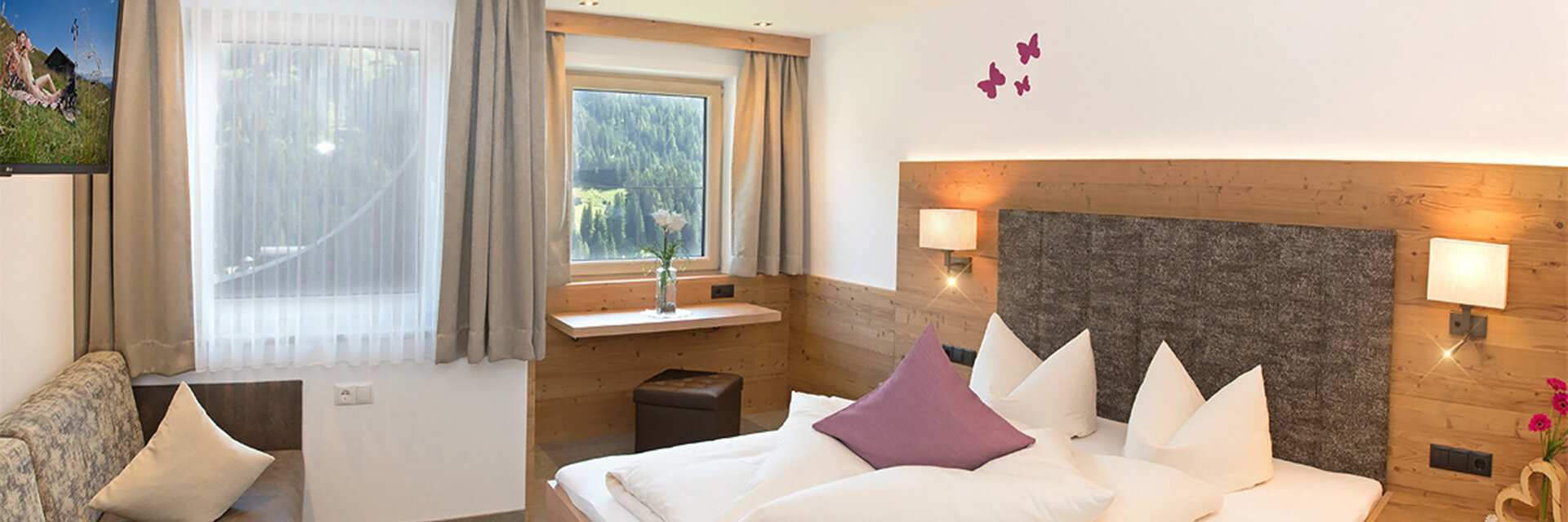 schoene aussicht schlafzimmer hintertux