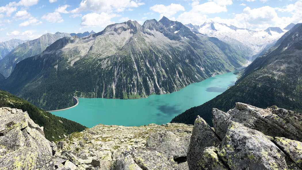 staudamm schlegeis zemgrund hintertux
